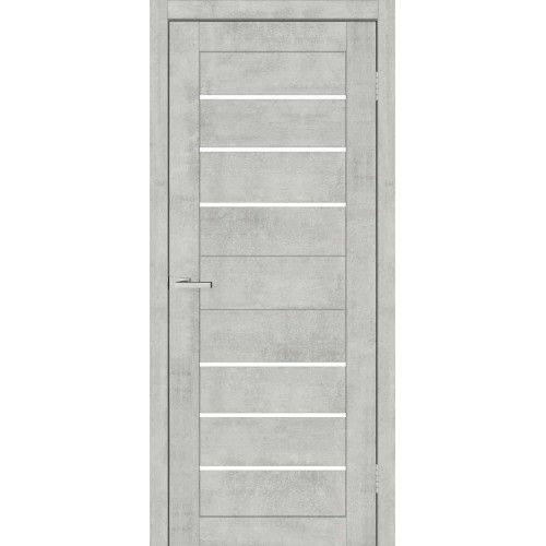Двері міжкімнатні DOORS Smart С034 G Бетон світлий (ПВХ), 900x2000