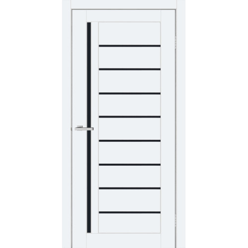 Двері міжкімнатні DOORS Smart С067 BG Емаліт білий (ПВХ), 600x2000