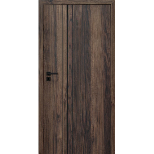 Двері міжкімнатні HYGGE Plato Line 3 Dark Catania, 600x2000