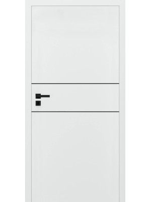 Двері міжкімнатні HYGGE Plato Line 2 White, 600x2000