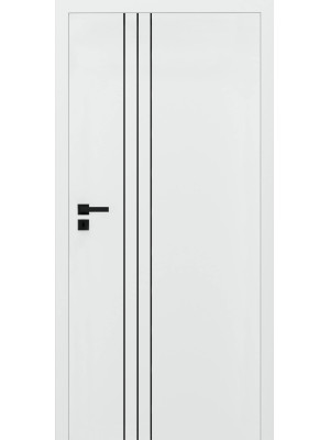 Двері міжкімнатні HYGGE Plato Line 3 White, 800x2000