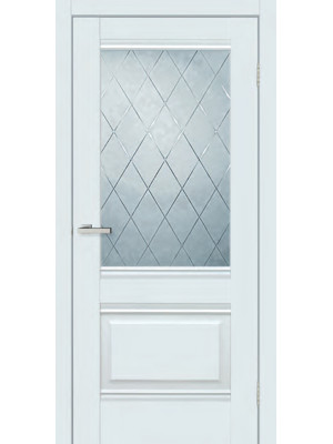 Двері міжкімнатні DOORS Smart С070 CD Емаліт білий (ПВХ), 900x2000