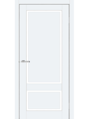 Двері міжкімнатні DOORS Smart С105 G Емаліт білий (ПВХ), 600x2000