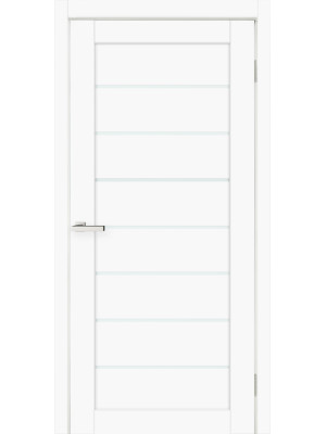 Двері міжкімнатні OMiC CORTEX DECO 10 ПО (Silk Matt: Білий), 800x2000
