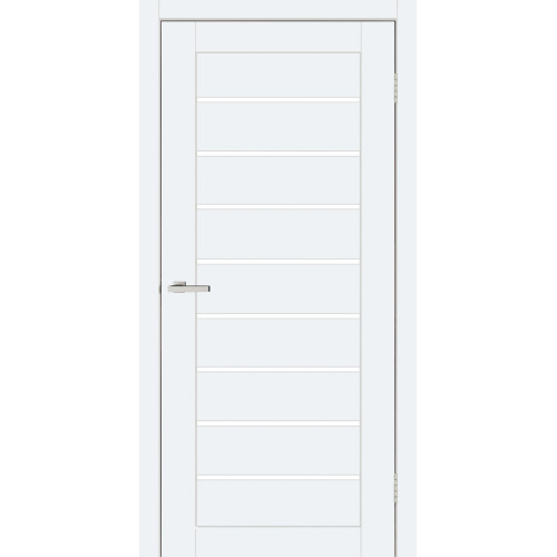 Двері міжкімнатні DOORS Smart С018G Емаліт білий (ПВХ), 700x2000