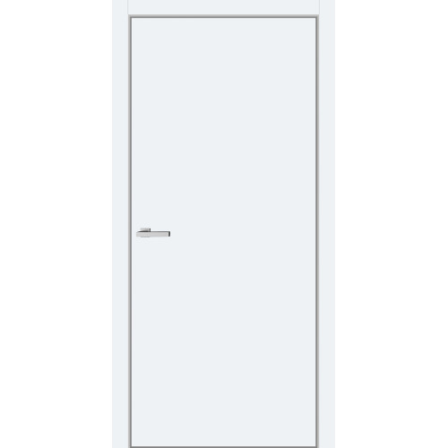 Двері міжкімнатні DOORS Smart TRENTO 01 Емаліт білий (ПВХ), 800x2000