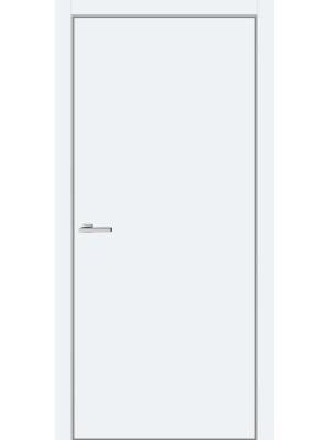 Двері міжкімнатні DOORS Smart TRENTO 01 Емаліт білий (ПВХ), 900x2000