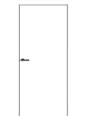Двері міжкімнатні OMiC FLAT 01B (пвх: Емалекс), 800x2000