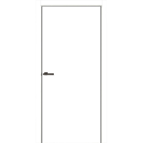 Двері міжкімнатні OMiC FLAT 01B (пвх: Емалекс), 800x2000