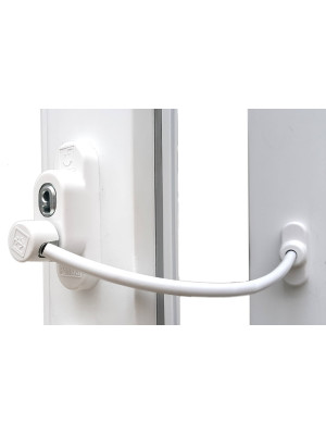 Дитячий замок на вікна Penkid Safety Lock з тросом, білий