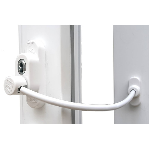 Дитячий замок на вікна Penkid Safety Lock з тросом, білий