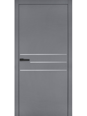 Двері міжкімнатні RODOS CORTES Prima 3G Inside /RAL  7040/, 860x2240