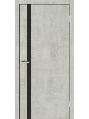 Двері міжкімнатні OMiC Сіті ЧС (пвх: Цемент), 900x2000