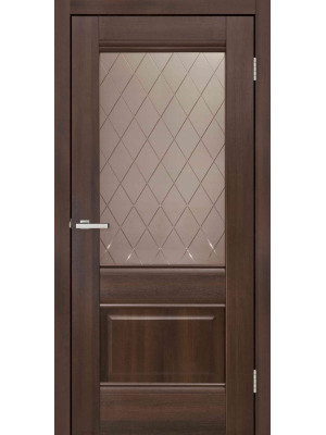 Двері міжкімнатні DOORS Smart С070 CD Дуб бордо (ПВХ), 600x2000