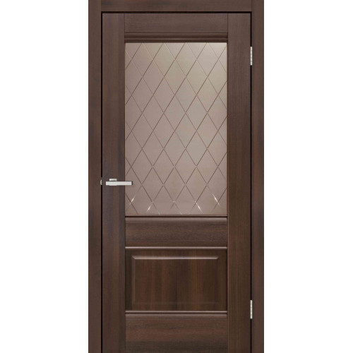 Двері міжкімнатні DOORS Smart С070 CD Дуб бордо (ПВХ), 600x2000