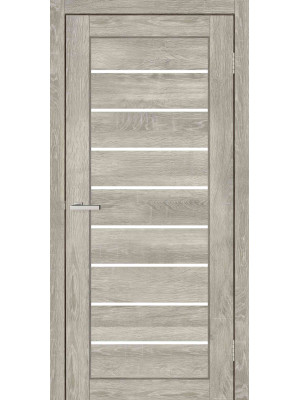 Двері міжкімнатні DOORS Smart С018G Дуб димчастий (екошпон), 600x2000