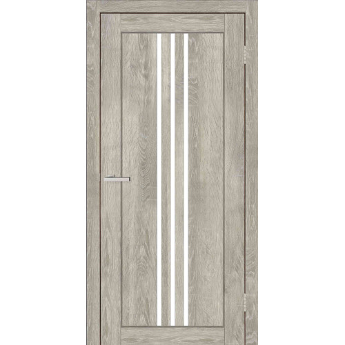 Двері міжкімнатні DOORS Smart С049 G Дуб димчастий (екошпон), 600x2000
