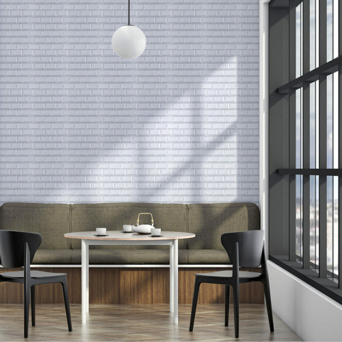 Декоративная ПВХ плитка на самоклейке 300х300х5мм Кирпич, цена за 1 шт. (СПП-501) SW-00000665