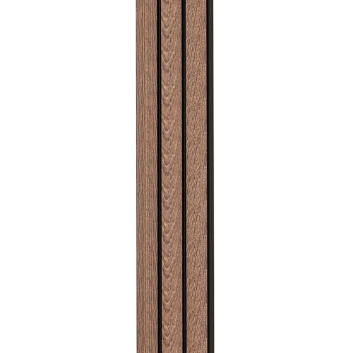 Рейка декоративная PS 2900х115х12мм Орех SW-00001739