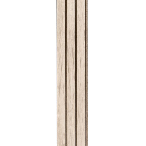 Рейка декоративная PS 2900х115х12мм Белый дуб SW-00001741