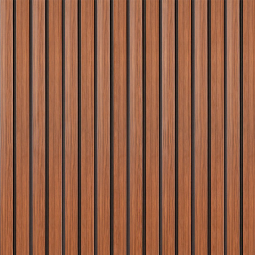 Рейка декоративная PS 2900х115х12мм Темный дуб SW-00001746
