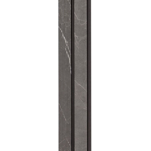 Рейка декоративная PS 2900х118х12мм Серый мрамор SW-00001751