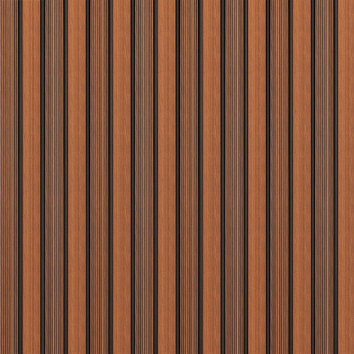 Рейка декоративная PS 2900х118х12мм Теплый каштан SW-00001753