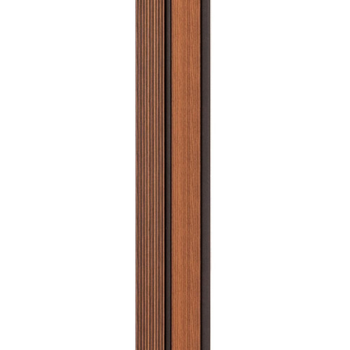 Рейка декоративная PS 2900х118х12мм Теплый каштан SW-00001753