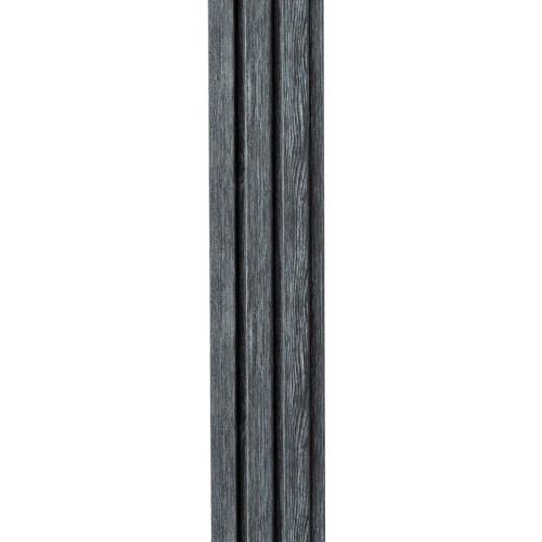 Рейка декоративная PS 2900х115х12мм Темный графит SW-00002128
