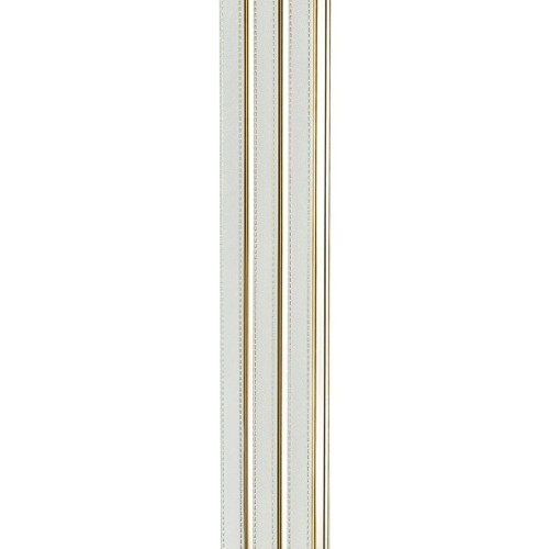 Рейка декоративная PS 2900х115х12мм Под белую кожу с золотом SW-00002130