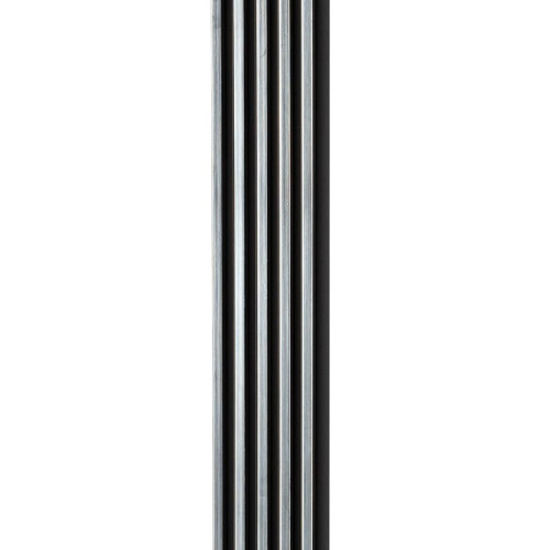 Рейка декоративная PS 2900х115х12мм Черный с серебром SW-00002133