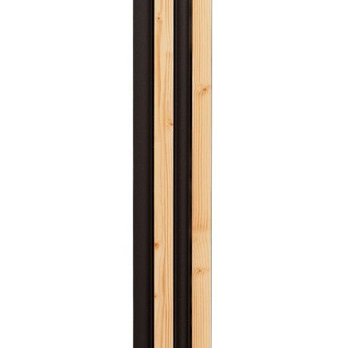 Рейка декоративная PS 2900х117х20мм Сосна з графитом SW-00002146